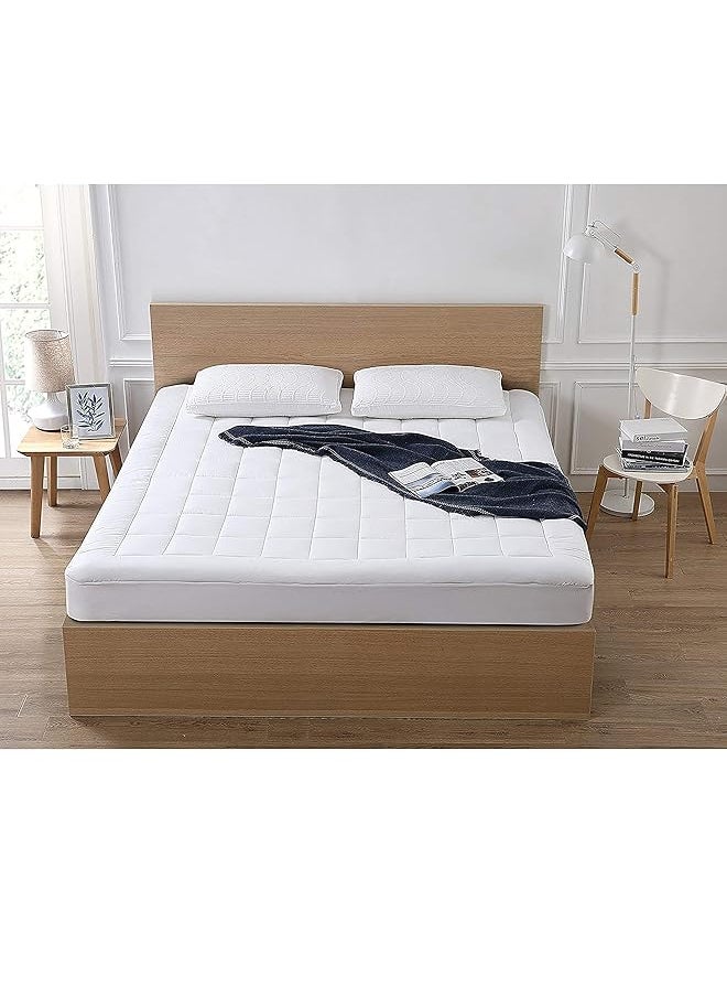 erorex - Turkish Hotel Matterss Topper Made Of Natural Cotton With Full Rubber Frame King Size 200×200 - Image 1