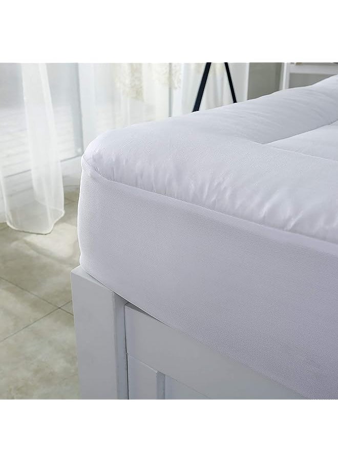 erorex - Turkish Hotel Matterss Topper Made Of Natural Cotton With Full Rubber Frame King Size 200×200 - Image 1