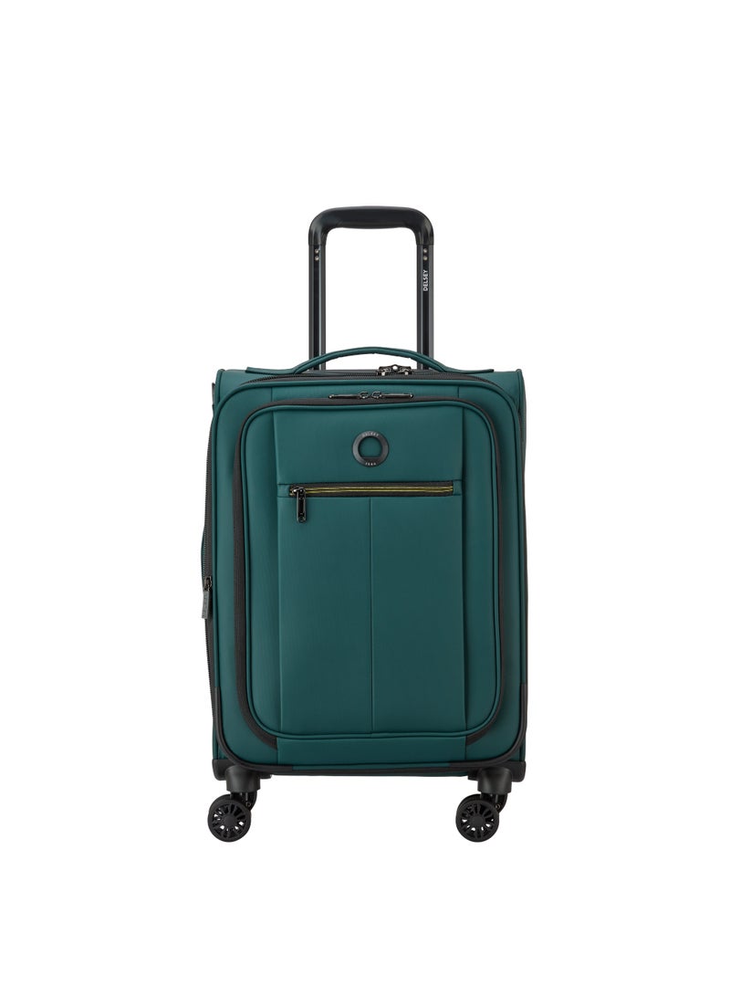 DELSEY DITA - Cabin Trolley Expandable Suitcase with 4 Double Spinner Wheels 55cm - 2.6 kg - 36+3L - Small - Image 1