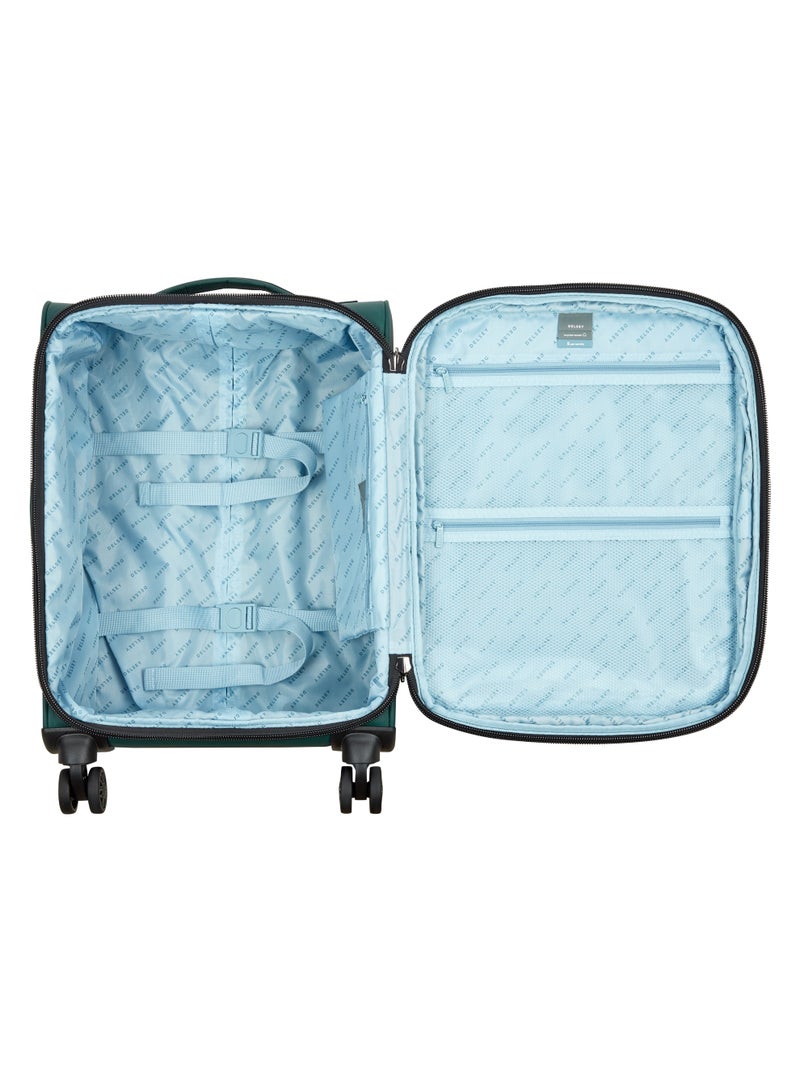 DELSEY DITA - Cabin Trolley Expandable Suitcase with 4 Double Spinner Wheels 55cm - 2.6 kg - 36+3L - Small - Image 3
