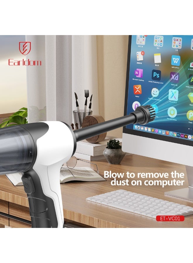 أيرلدوم مكنسة كهربائية لاسلكية للسيارة من إيرلدوم VC01 بسعة 3600 مللي أمبير/ساعة - بيضاء - Image 2