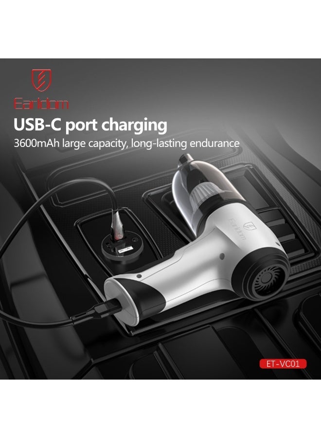 أيرلدوم مكنسة كهربائية لاسلكية للسيارة من إيرلدوم VC01 بسعة 3600 مللي أمبير/ساعة - بيضاء - Image 4