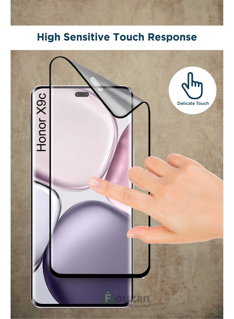 هونر X9C - واقي شاشة مرن مضاد للخدش من بوليمر نانو 9H لاصق كامل شفاف - Image 3