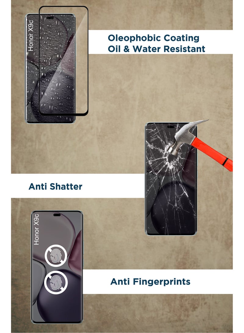 هونر X9C - واقي شاشة مرن مضاد للخدش من بوليمر نانو 9H لاصق كامل شفاف - Image 4