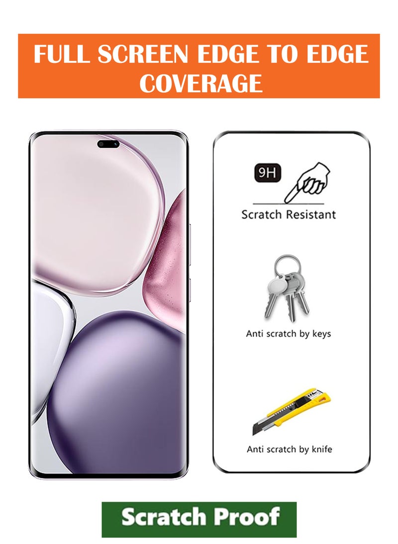Honor X9C - Polymer Nano 9H AntiScratch Flexible Screen Protector Full Glue Clear - Image 2