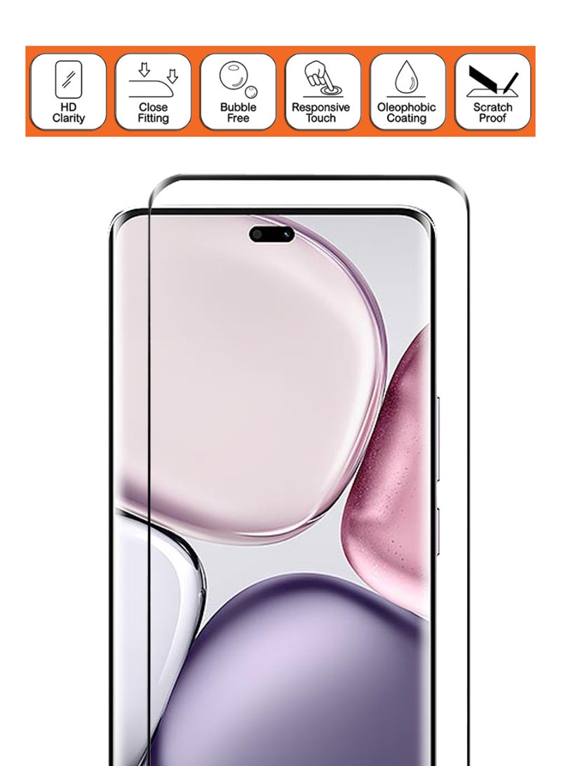 Honor X9C - Polymer Nano 9H AntiScratch Flexible Screen Protector Full Glue Clear - Image 3
