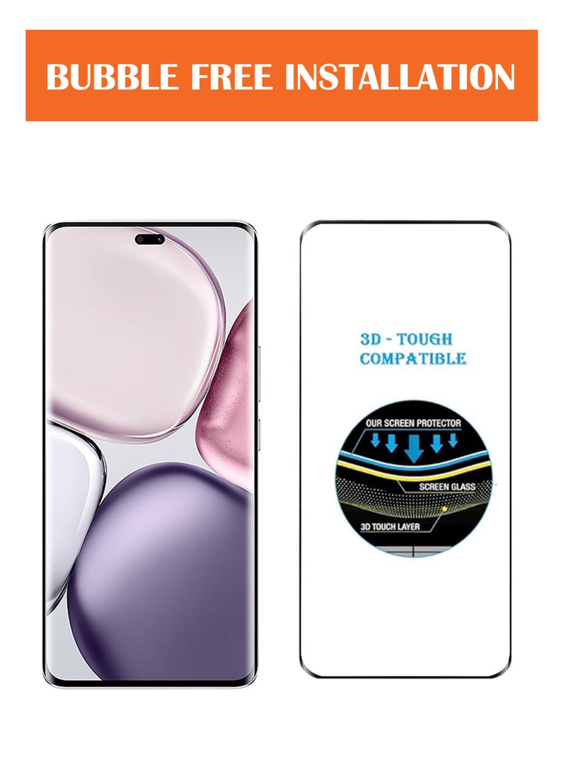 Honor X9C - Polymer Nano 9H AntiScratch Flexible Screen Protector Full Glue Clear - Image 4