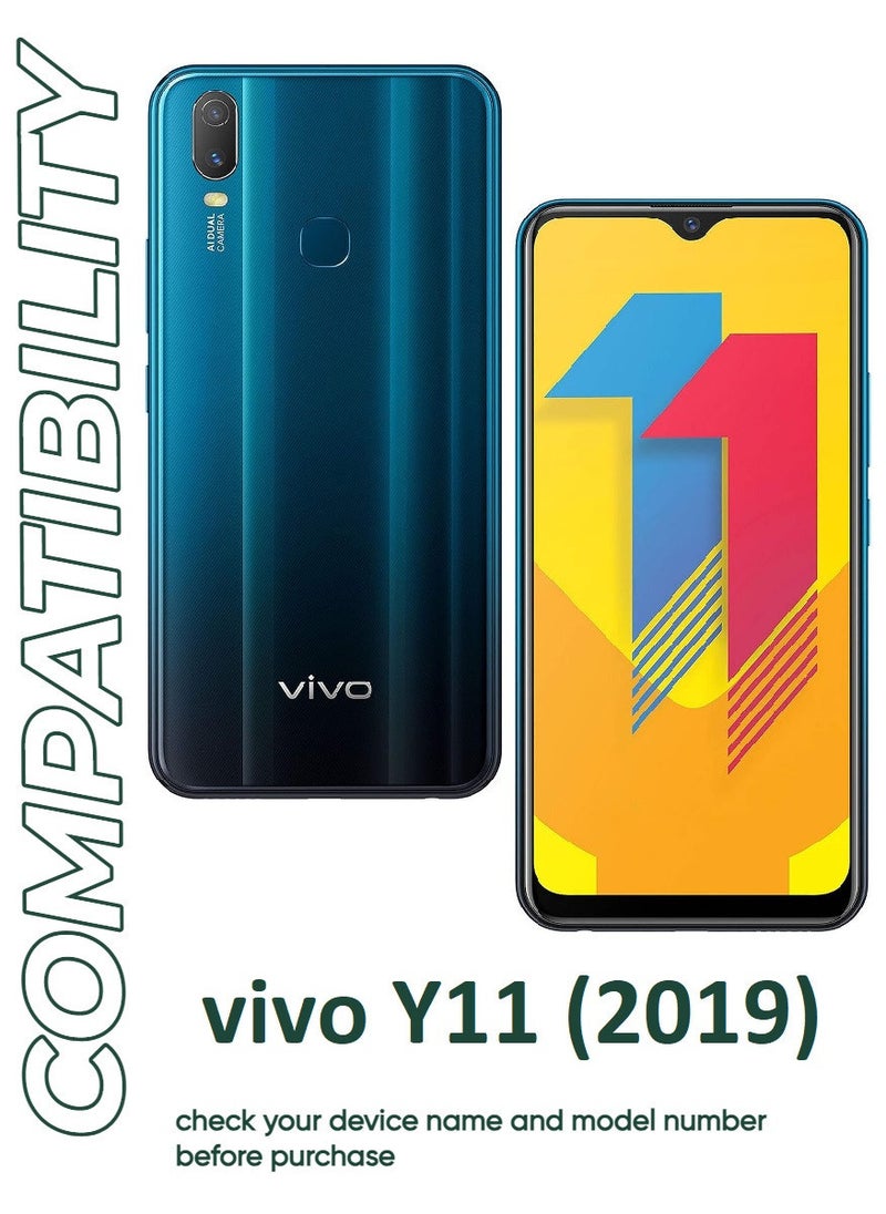 ACLIX 2 Pieces Antistatic ESD Dustproof Premium Quality High Definition Tempered Glass Screen Protector Designed For vivo Y11 (2019) - Image 3