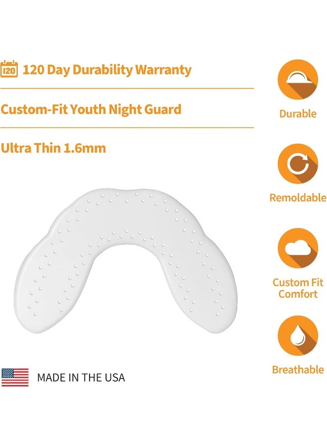 SOVA Junior Night Guard, Purple Punch - 1.6mm Thin - Custom-Molded Fit - Protects Against Nighttime Teeth Grinding & Clenching - FSA/HSA Eligible - Odor & Taste Free - Remoldable Up to 20 Times - Image 4