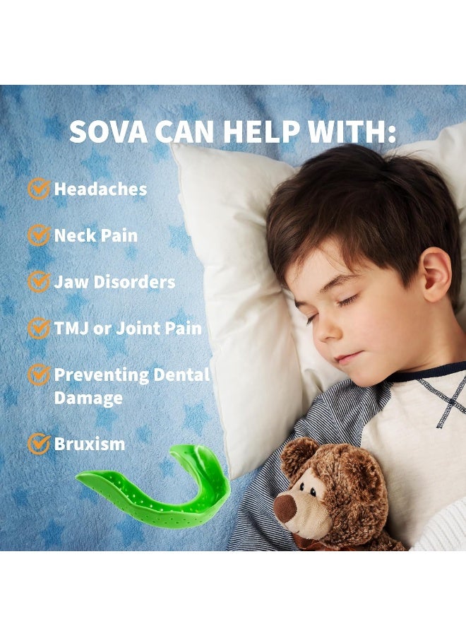 SOVA Junior Night Guard, Purple Punch - 1.6mm Thin - Custom-Molded Fit - Protects Against Nighttime Teeth Grinding & Clenching - FSA/HSA Eligible - Odor & Taste Free - Remoldable Up to 20 Times - Image 3
