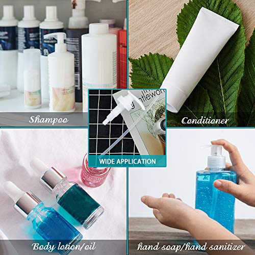 YBB Gallon Pump Dispenser, Fits Most 1 Gallon Jugs and Containers 38/400 Pump Lid Top Replacement for Sanitizer, Lotion, Shampoo, Conditioner (6 Pack) - Image 5