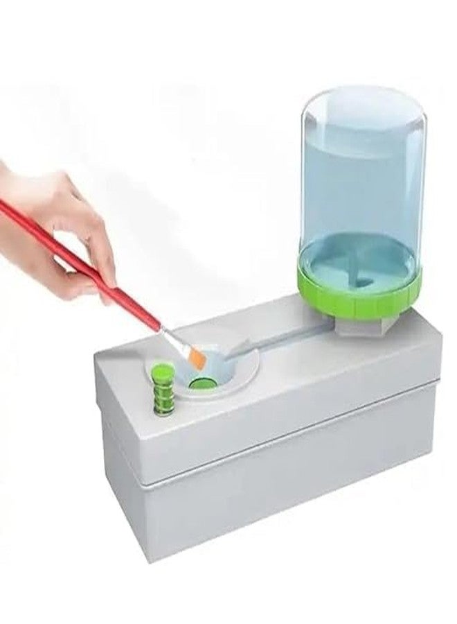 SHOPELLA Plastic Synthetic Water Color Brush Cleaner | Paint Brush Cleaning Tool for Kids, Boys & Girls | Easy Brush Washer for Art & Craft, Painting Supplies - Image 1