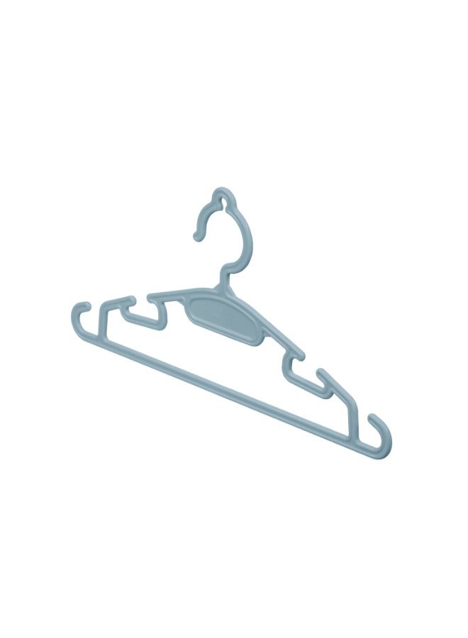 inochi Hara Baby Cloth Hanger, Light Blue, 10 Pieces - Image 2