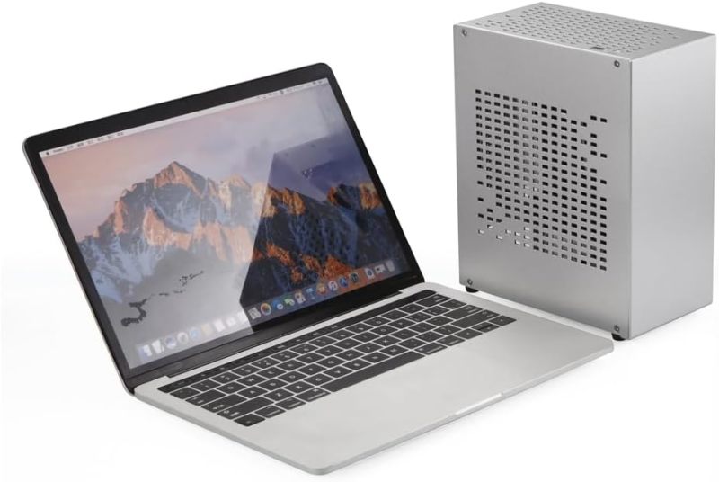 Mini ITX Case: White, 1/10 Traditional Chassis Volume, Easy To Carry - Efficient Heat Dissipation, Stable System Operation HTPC Case for Home Office, Gaming, Studying, Design - Image 5