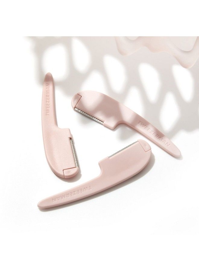 Tweezerman Prep And Plane Facial Razors For Hair Removal And Exfoliation 3 Count - Image 4