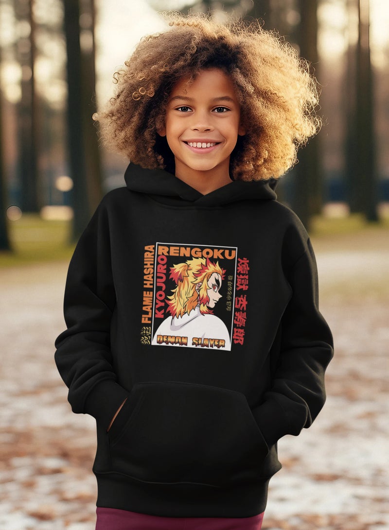 ZOOM Demons Slayer Rengoku Kids Hoodie 