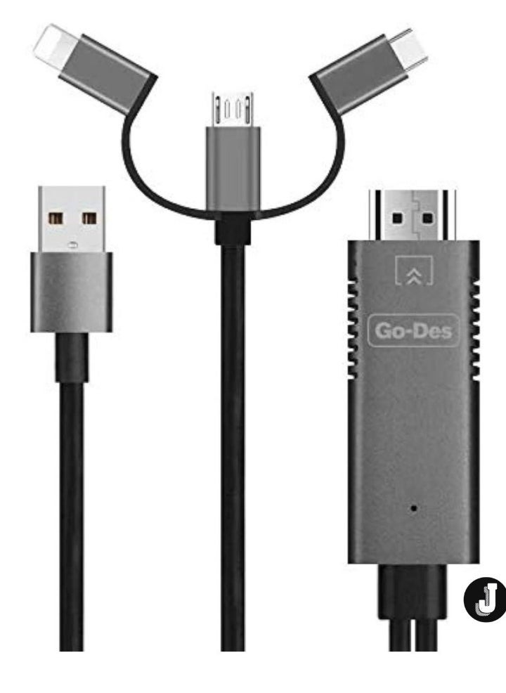 JAJEEK "Plug and Play Mobile Phone Cable – Fast Charging & High-Speed Data Transfer for Android/iOS Devices" - Image 1
