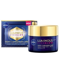 Nivea, Luminous 630 Night Face Cream, Brightening and Anti-Dark Spots, 50ml