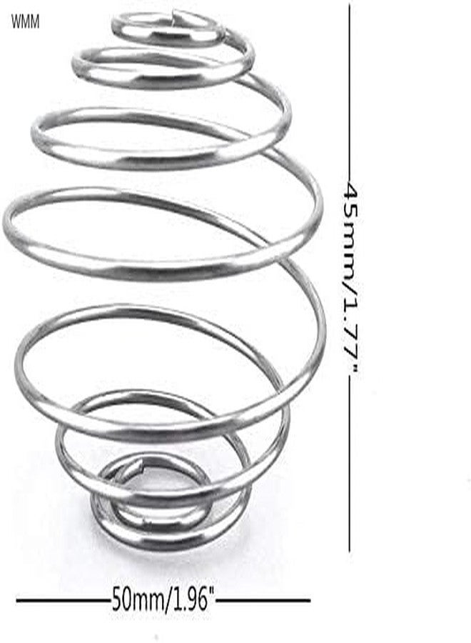 WMM 4 Pcs 2.1-Inch Large Size Shaker Balls for Protein Shakes,Milkshake and Salad Dressing,304 Stainless Steel Shaker Ball - Image 4