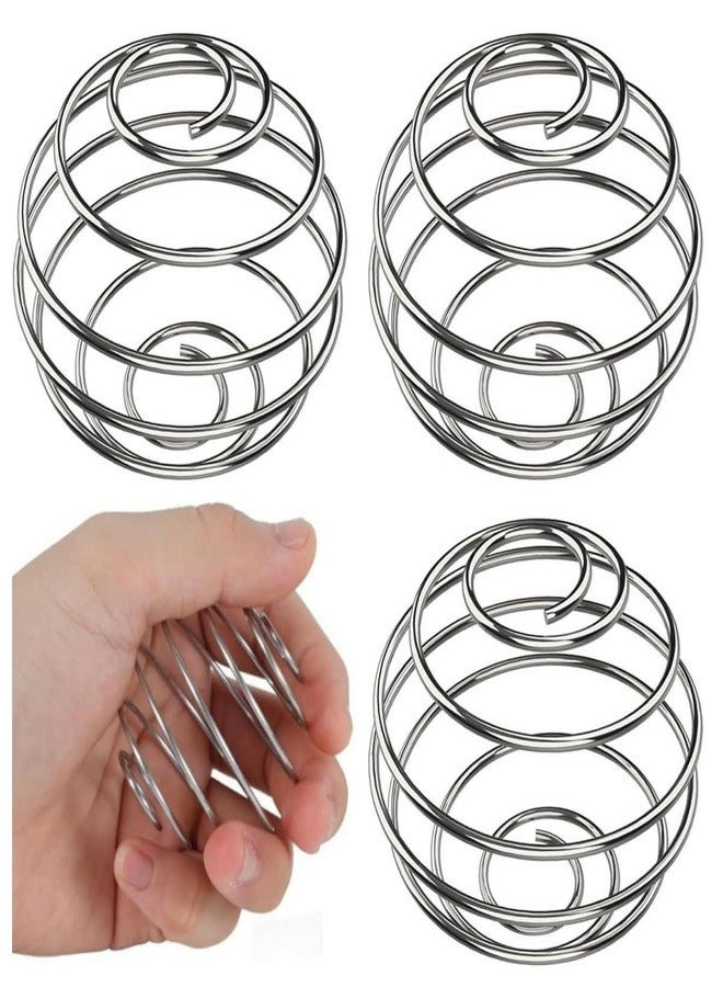 WMM 4 Pcs 2.1-Inch Large Size Shaker Balls for Protein Shakes,Milkshake and Salad Dressing,304 Stainless Steel Shaker Ball - Image 1