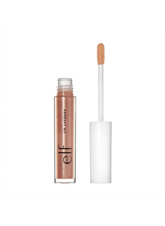 elf , Lip Lacquer, Moisturizing, Shiny, Non-Sticky, Long Lasting, Provides Maximum Color, Glides On, Fantasy, 0.08 Fl Oz - Image 1