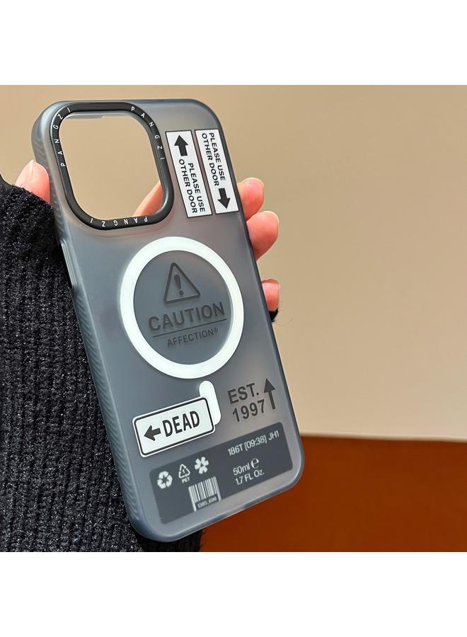 اس-توب جراب لهاتف iPhone 12 Pro، جراب هاتف IMD MagSafe مزدوج الطبقات غير لامع - Image 3