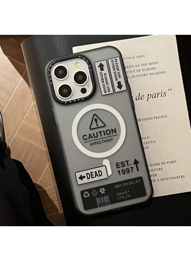 اس-توب جراب لهاتف iPhone 12 Pro، جراب هاتف IMD MagSafe مزدوج الطبقات غير لامع - Image 2