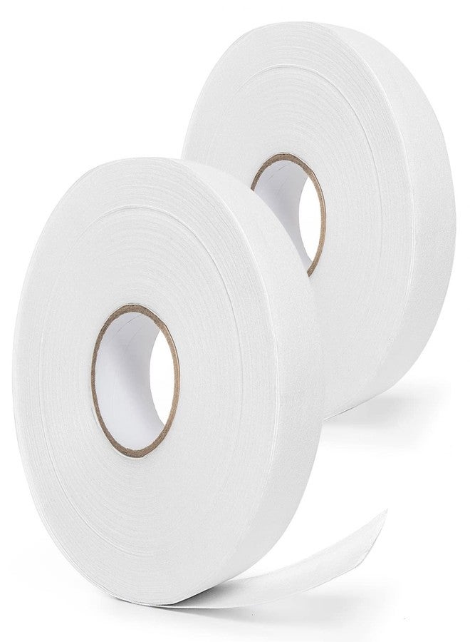 Vumdua 2PCS Non-woven Wax Strip Roll for Body and Facial Hair Removal, 2.76" X 100 Yards Tear-Resistant Waxing Paper for Eyebrow, Leg Removal, Salon Grade - Image 1
