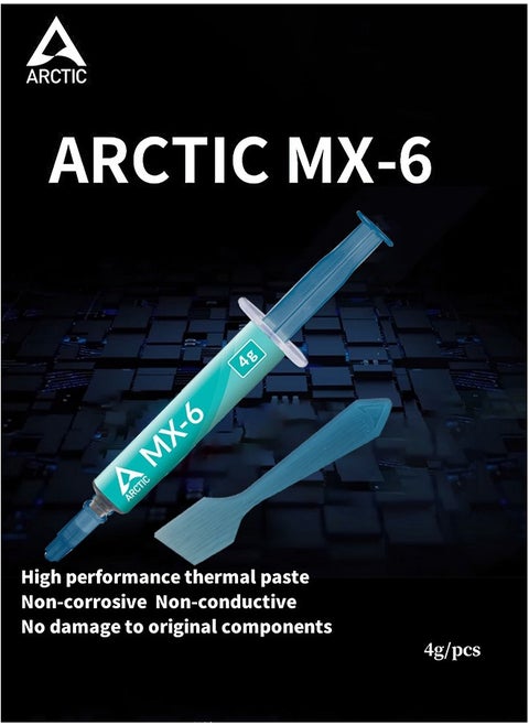 MX-6 Thermal Conductive Silicone Grease Computer CPU Graphics Card High Thermal Conductivity Heat Dissipation Silicone Grease