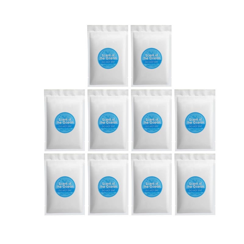 Teant 10 Pcs Aroma Tablets, Accessory of Teant Blue Pink Gray Upgrade and Cordless Mattress Vacuum, Scent of The Ocean - Image 1