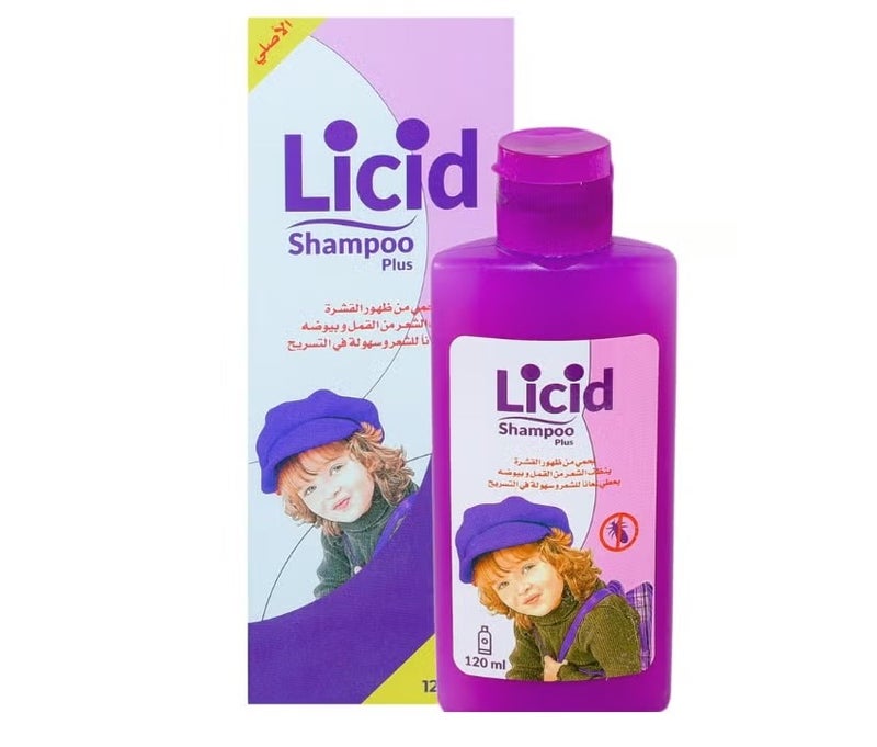 Lice-free shampoo for eliminating lice and their eggs and protecting against dandruff - 120 ml