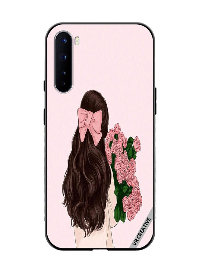 VR CREATIVE Protective Case Cover For OnePlus Nord Lovely Flower Design Multicolour - Image 1