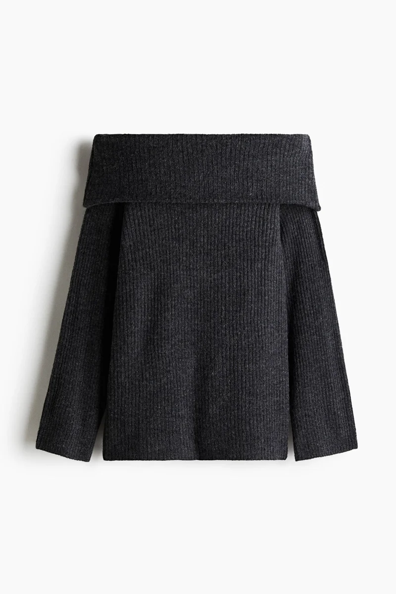 H&M Off-the-shoulder jumper