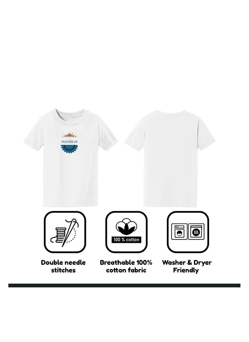 PRINTSHOP4ME - Islamic New Year Men's T-Shirt–Half Sleeve Round Neck Cotton Tshirt-Soft&Breathable Fabric Ideal For Daily Wear&Special Occasions - Image 1