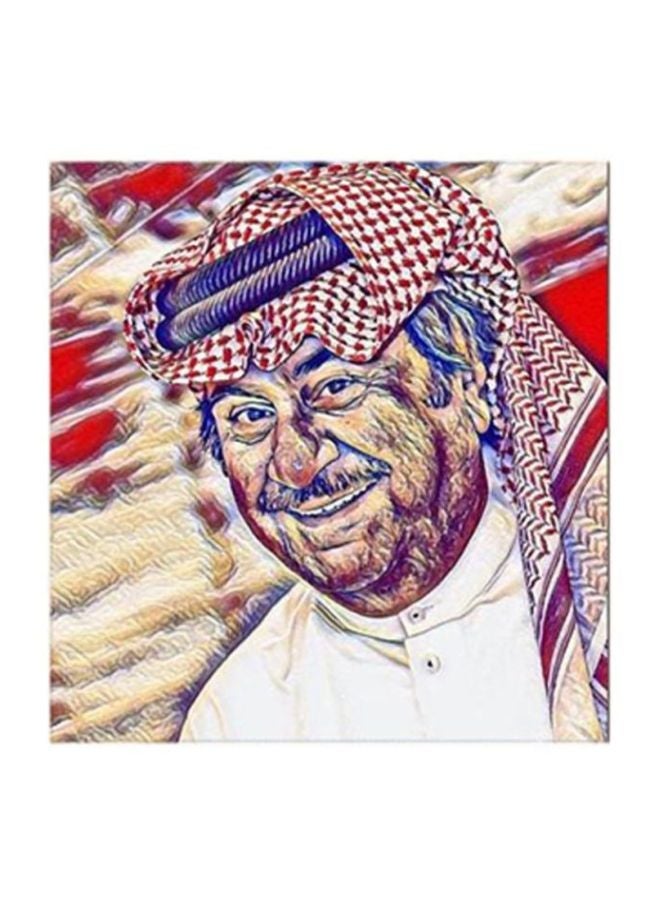 RYN Abdulhussain Abdulredha MDF Wall Art Multicolour 30x30centimeter - Image 2