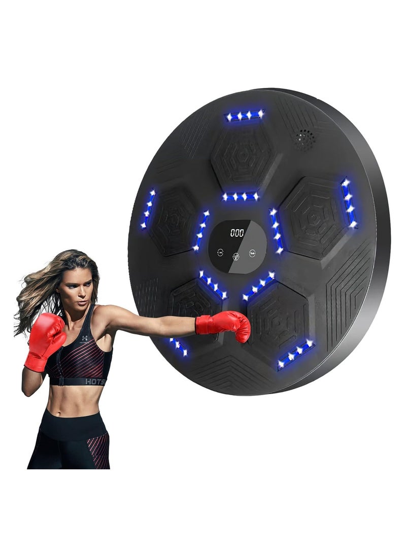 RATSAW Music Boxing Machine Wall Mounted Music Boxing Machine With LED Electronic Smart Music Electronic Boxing Wall Target Multi Musical Target Boxing Reaction Wall Targets  - Image 1