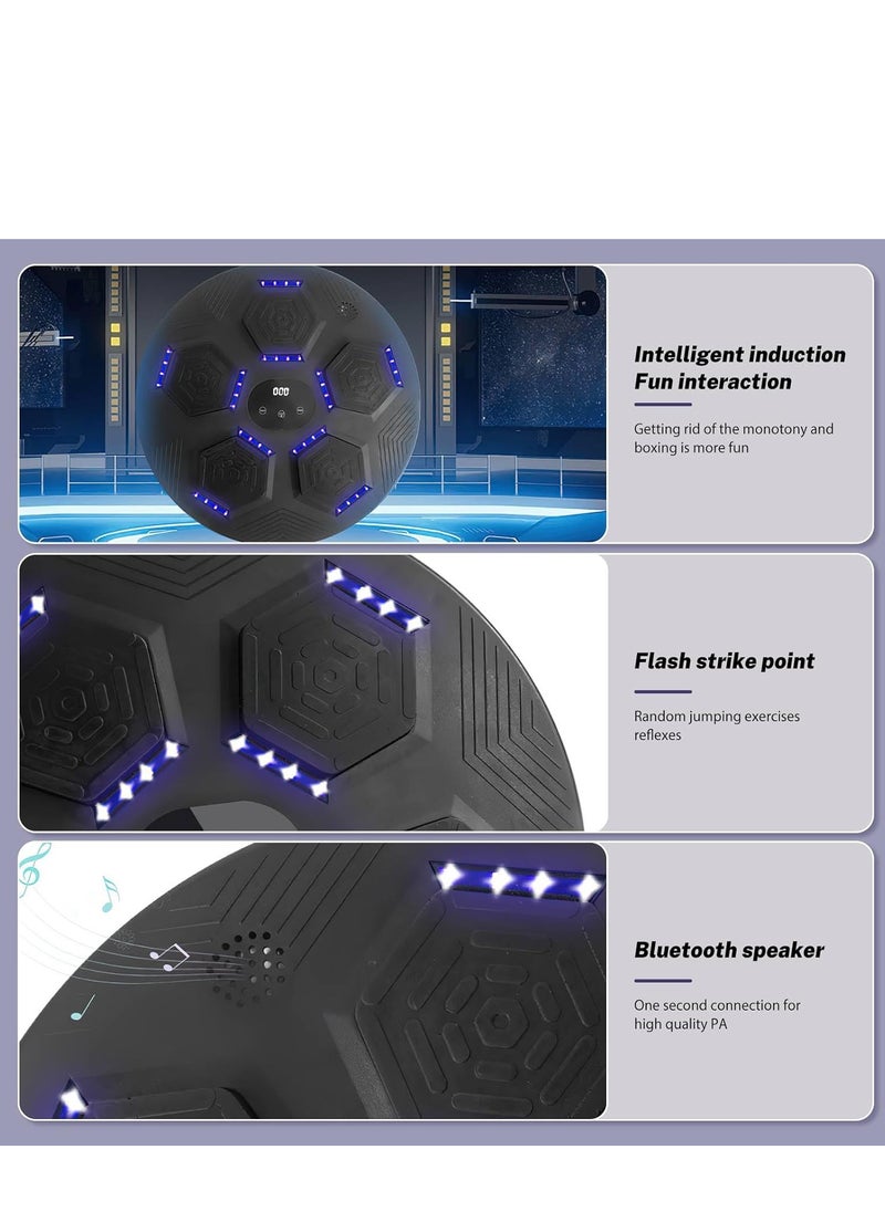 RATSAW Music Boxing Machine Wall Mounted Music Boxing Machine With LED Electronic Smart Music Electronic Boxing Wall Target Multi Musical Target Boxing Reaction Wall Targets  - Image 2