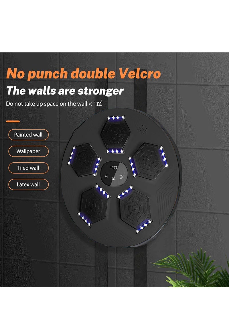 RATSAW Music Boxing Machine Wall Mounted Music Boxing Machine With LED Electronic Smart Music Electronic Boxing Wall Target Multi Musical Target Boxing Reaction Wall Targets  - Image 4