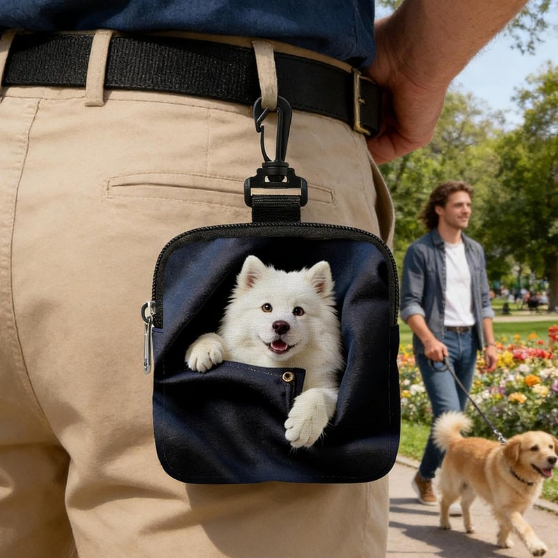 Genérico Dog Training, Portable, Waterproof and Treat Dispenser | Pet Training Bags - for Small, Medium and Large Breeds: Hiking, Excursions, - Image 3