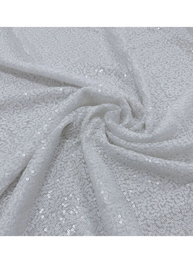 Paiquin Tulle Mesh ، 1 متر × 1.30 م واسع ، نوعية ثقيلة للفساتين والفساتين واللباس الرسمي - Image 1