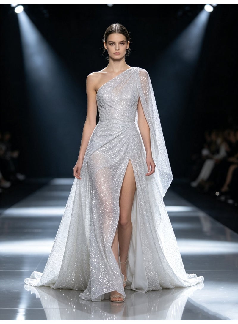 Paiquin Tulle Mesh ، 1 متر × 1.30 م واسع ، نوعية ثقيلة للفساتين والفساتين واللباس الرسمي - Image 4