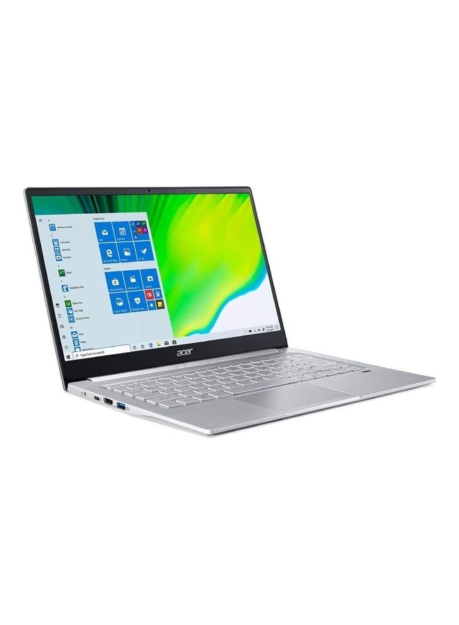 Acer Swift 3 SF314-59-75QC Laptop With 14-Inch Full HD Display, Core i7-1165G7 Processor/8GB RAM/256GB NVMe SSD/Windows/Intel Iris Xe Graphics /International Version English Pure Silver - Image 2