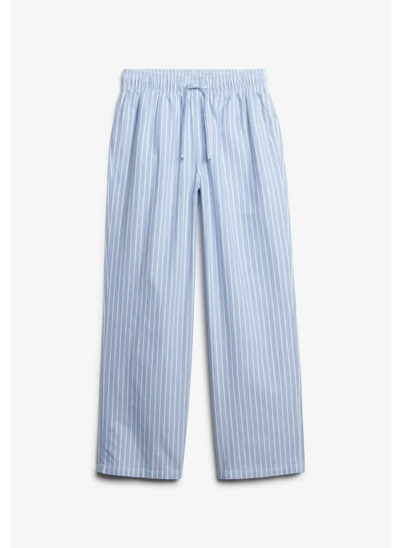 سوبر دراي Organic Cotton Stripe Elasticated Trousers