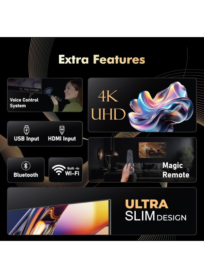 SPJ 50″ 4K Ultra HD WEBOS Smart TV – Model 4KS50BLX (2024) - Image 5