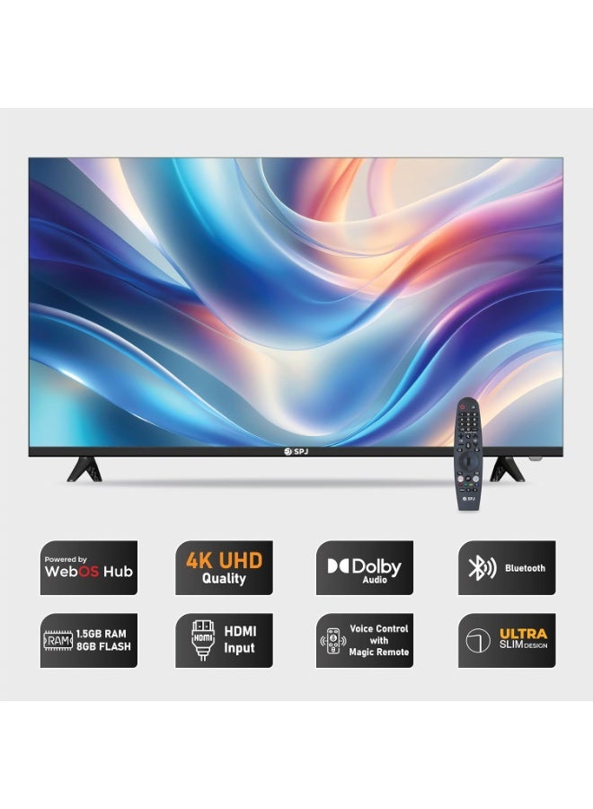 SPJ 50″ 4K Ultra HD WEBOS Smart TV – Model 4KS50BLX (2024) - Image 3
