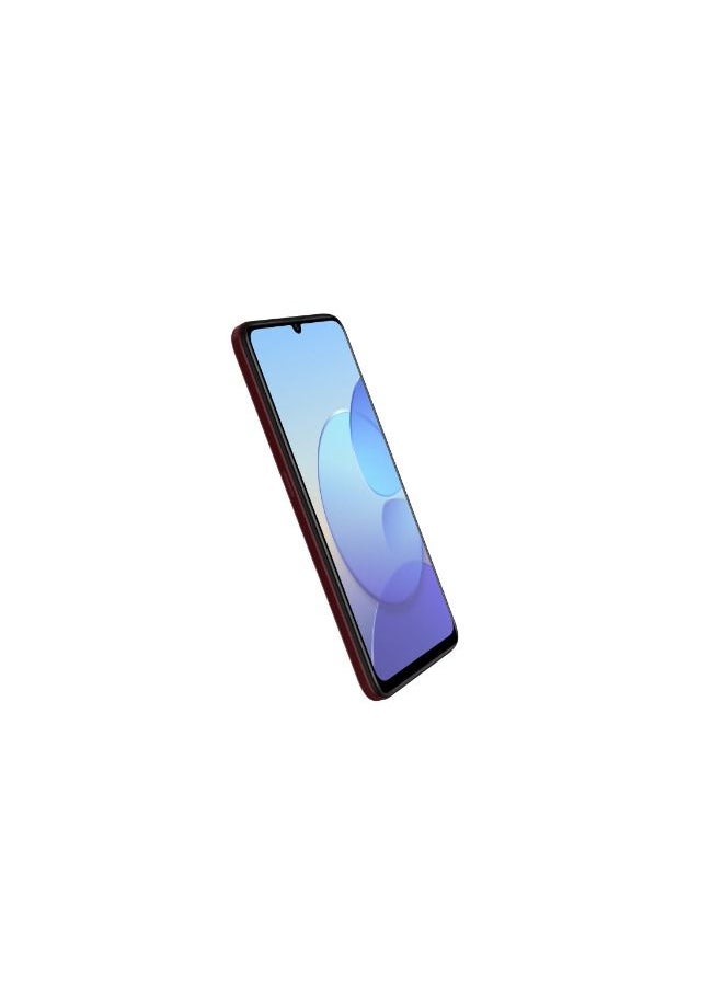 اي كي يو X5 بشريحتين اتصال 6.95 بوصة، 4 جيجابايت/64 جيجابايت، 5500 مللي أمبير، شبكة الجيل الرابع - أحمر ماروني  - Image 3