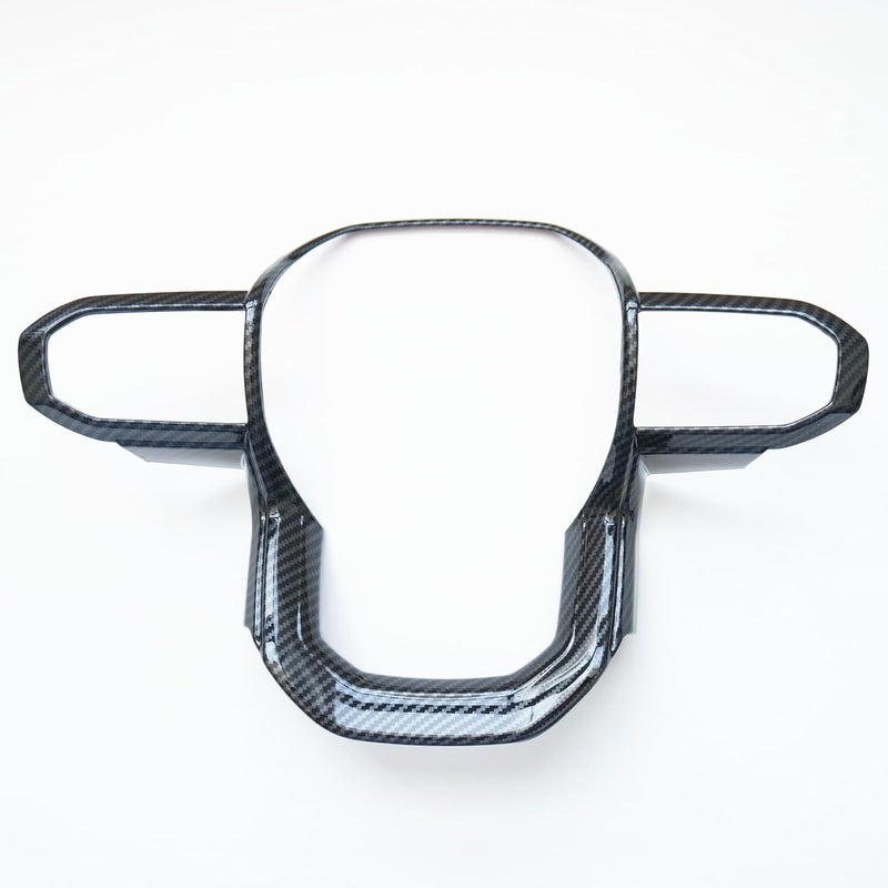 CYAuto Carbon Fiber Style Steering Wheel Trim for Chevy Colorado GMC Canyon Acadia Yukon XL 2024 2025 - Image 2