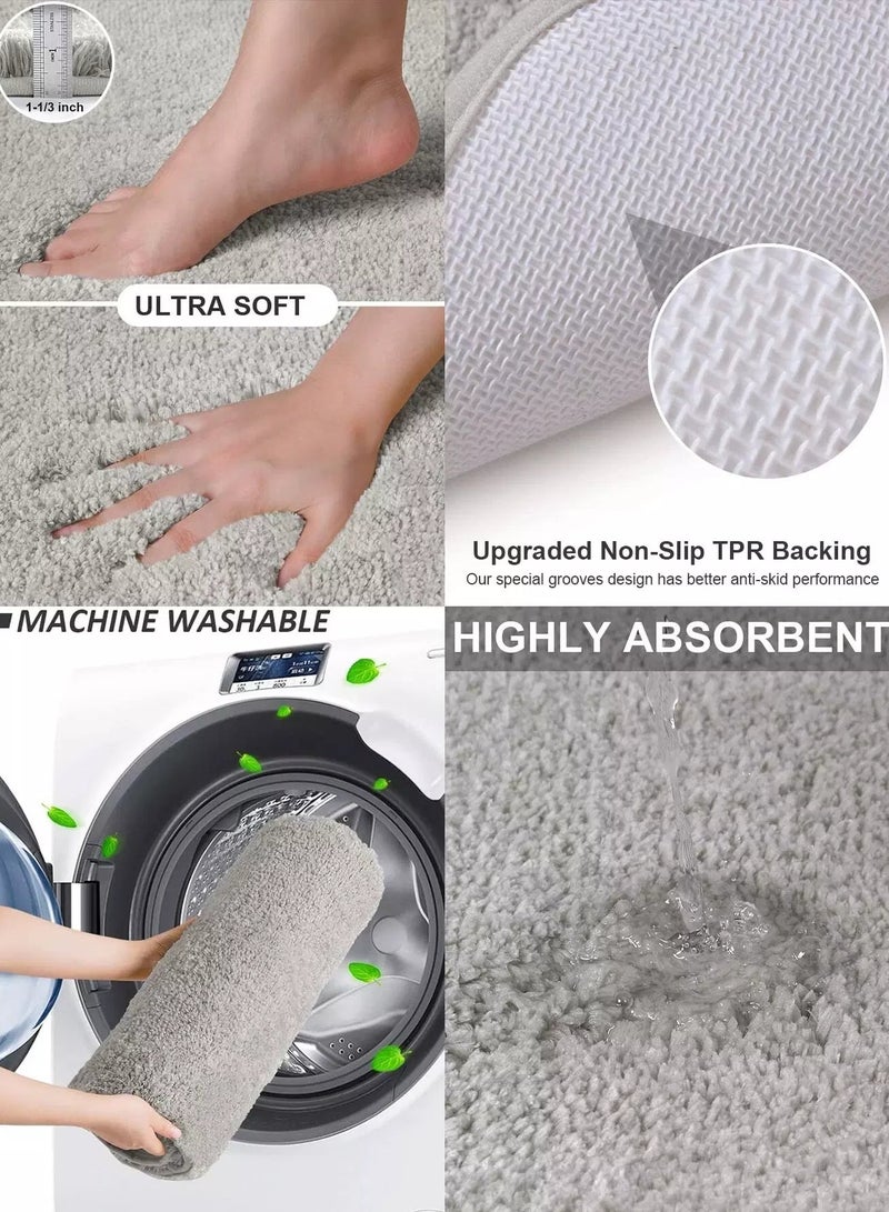 Generic Solid Color Plush Absorbent Mat  - Image 2