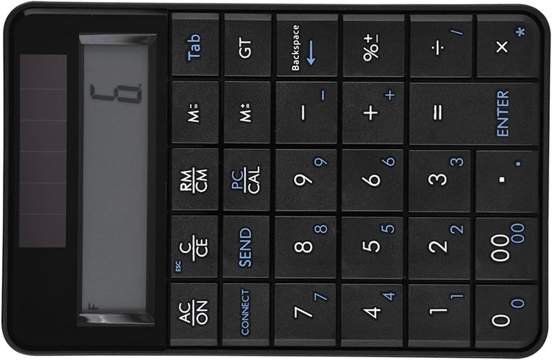 Keenso LCD Display Mini 2-in-1 29 Keys Wireless Numeric Keypad Calculator for Improved Work Efficiency - Image 2