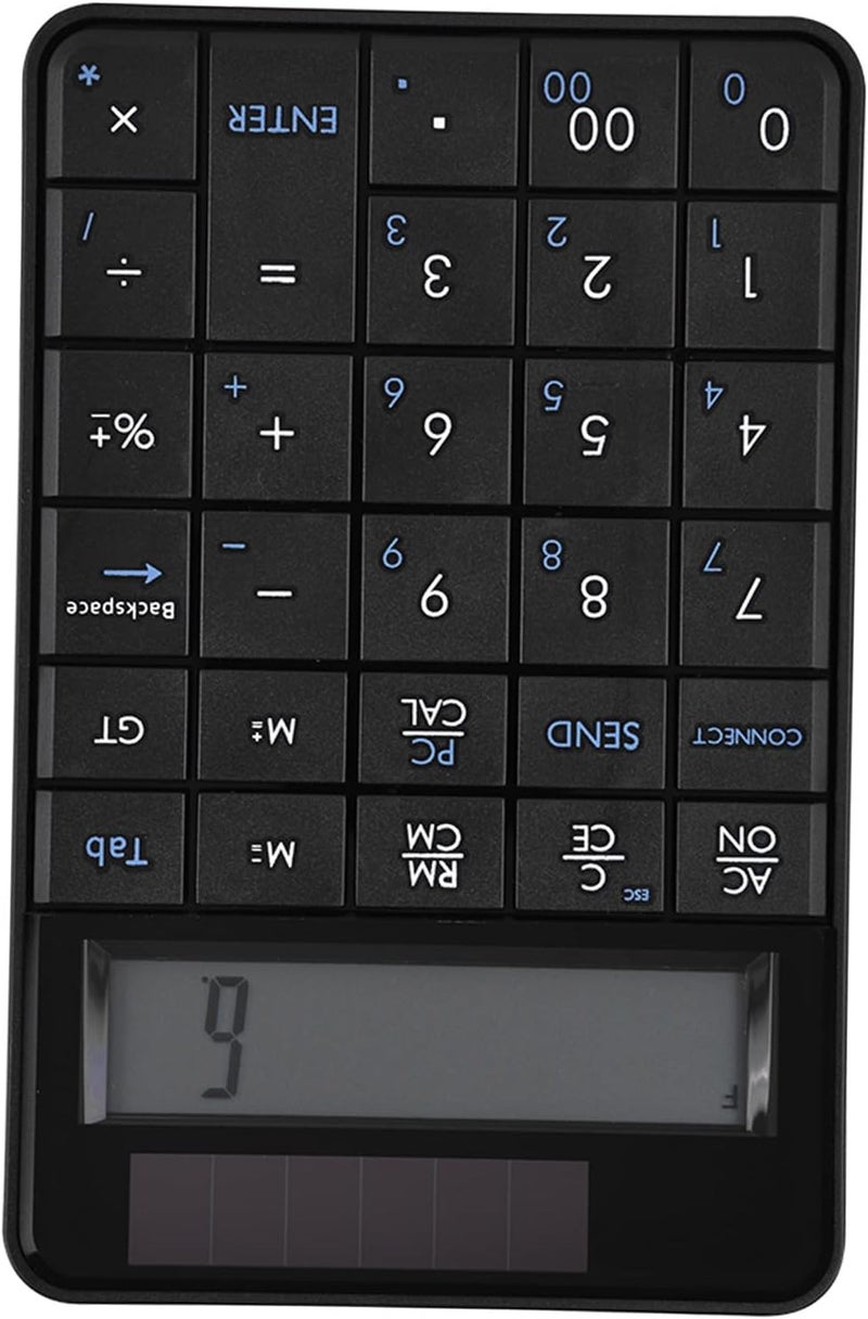 Keenso LCD Display Mini 2-in-1 29 Keys Wireless Numeric Keypad Calculator for Improved Work Efficiency - Image 3